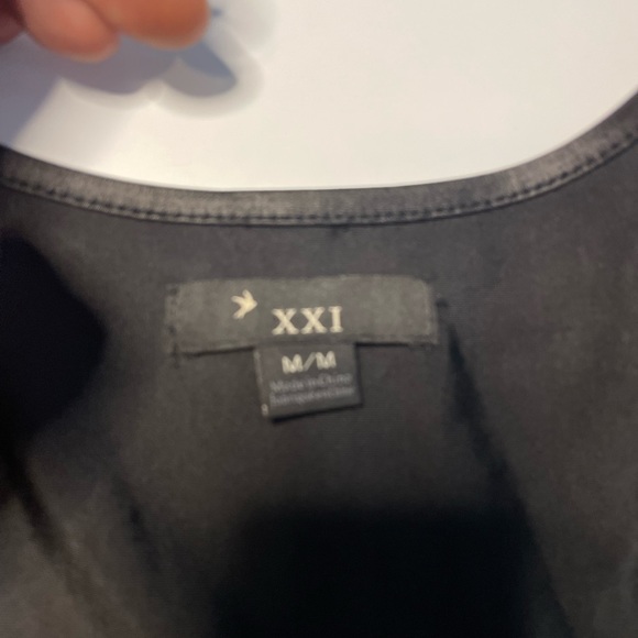 Tank top sequined black and silver/ grey - Picture 2 of 5